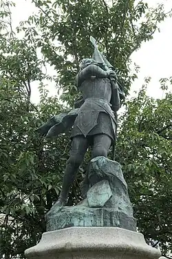 Statue de Jeanne d'Arc de Laval