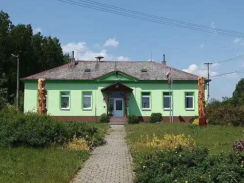 Lavičné : la mairie.