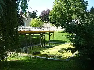 Le lavoir.