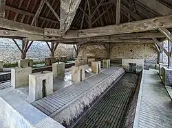 Lavoir à parquets flottants