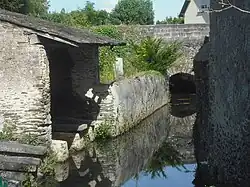 Un lavoir privé au bord de l'Erdre.