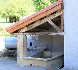 Le lavoir.