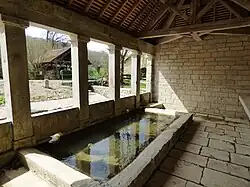 Lavoir de Millaudon (intérieur).