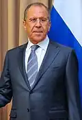 Serguei Lavrov, homme politique (1950-).