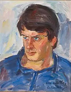 L'Avocat Alfredo Bianchi (1971), huile sur toile, 50&nbsp;×&nbsp;40&nbsp;cm, collection particulière (Italie).