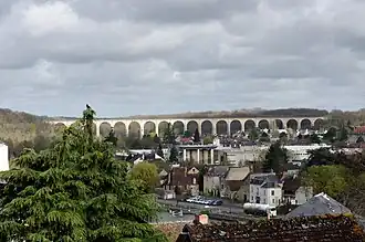 Le viaduc en 2016.