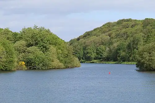 Le Blavet vu de Polvern.