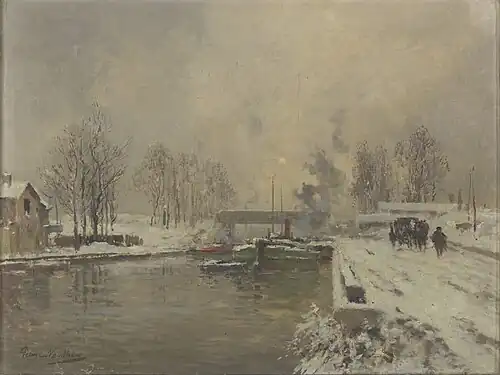 Le canal Saint-Denis,Petit Palais.