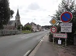 entrée de la commune