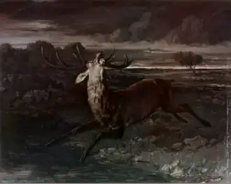 Le Cerf à l'eau, 1861 – Musée des Beaux-Arts de Marseille, Marseille.