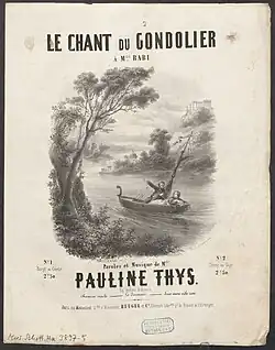 Image illustrative de l’article Le Chant du gondolier