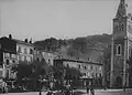 Le Cheylard - Place Just-Saléon-Terras (scan photo).