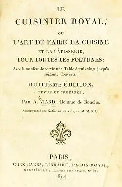 Image illustrative de l’article Le Cuisinier impérial