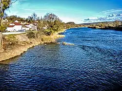 Le Doubs en amont du pont de Longevelle