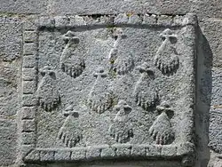 Bannière au champ d'hermines