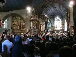 Intérieur de l'église.