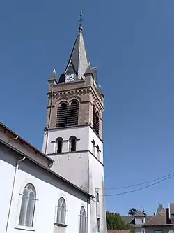 Clocher de l'église du Grand-Lemps.
