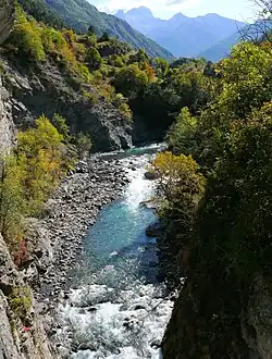 La vallée de l'Ubaye.