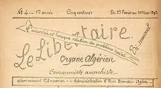 Image illustrative de l’article Le Libertaire