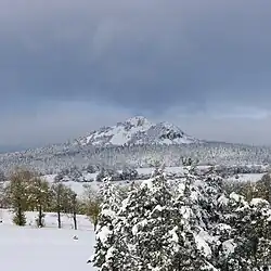 Le Lizieux sous la neige