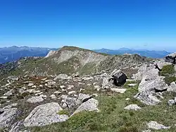 Le Madrès vu du roc Nègre (Pyrénées-Orientales).