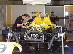 La B05/40 de Chamberlain-Synergy Motorsport en 2006