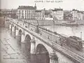 Le pont de Loire au début du XXe&nbsp;siècle.