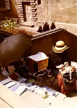 Dentellière au Puy-en-Velay, été 1967