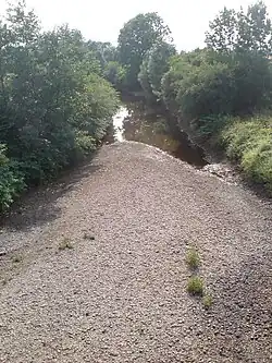 Le Rahin est souvent asséché à Roye.