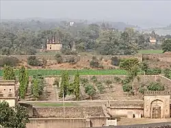 Les jardins du palais Rai Praveen.