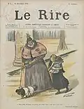 Couverture du Rire du 22 décembre 1894.