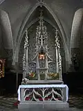 Église Saint-André : autel latéral.