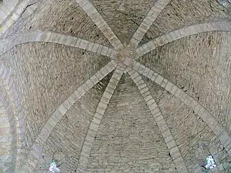 Coupole de la chapelle centrale.