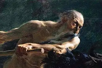 Le dieu du temps, Chronos.