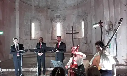 Les Voies animées, programme consacré à la musique baroque du XVIIIe&nbsp;siècle, Salve Regina, 6 octobre 2018.