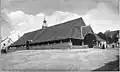 Les halles du Faouët (Photographie par Paul Gruyer, 1903)