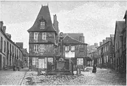 Vue de Guémené en 1903.