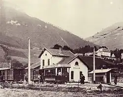 La gare du Touvet.