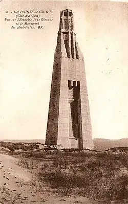 Le monument aux Américains de 1917.