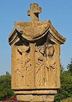 Un bildstock du XVIe&nbsp;siècle à Basse-Ham.