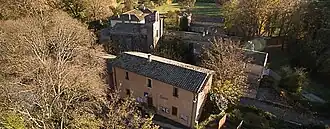 Cœur du village de St-Félix-de-Pallières.