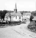 Vue du fort et de l'église.
