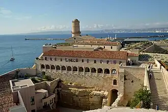 Vue depuis la tour du roi René.