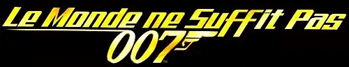 Description de l'image Le monde ne suffit pas Logo.jpg.