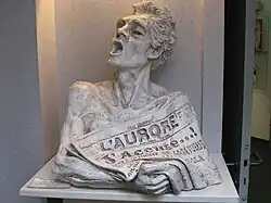 Salle du musée Jean-Jaurès, Jean Jaurès et la presse.