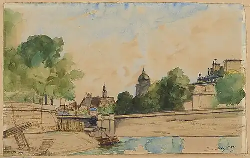 Le Quai au fleurs(n. d., Petit Palais).