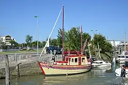 Le voilier « Tiot Galibot », construit en Finlande en 1962.
