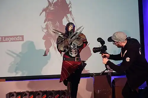 Cosplay de Zed à la Dreamhack, 2015.