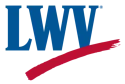 Logo de la League of Women Voters.