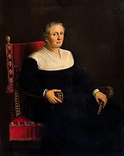 Leandro Bassano - portrait d’une femme XVIIe&nbsp;siècle